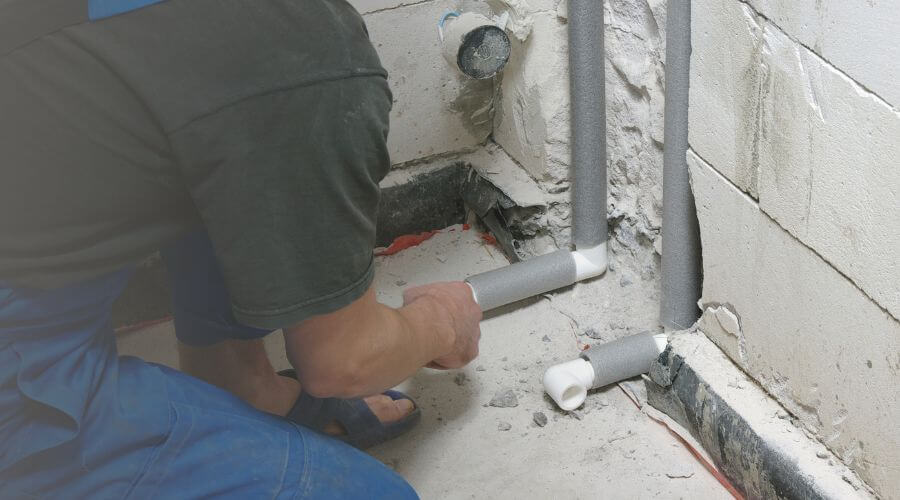 Expert burst pipe repair services in McCarley, MS